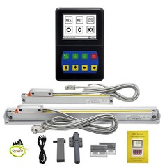 2/3 Axis DRO Digital Readout Display 2/3pcs Linear Scale Optical Glass Scale Kit