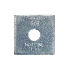 Fastenal 48661, 1-5/8″ x 1-5/8″, 3/8″ Bolt, 7/16″ Hole,Square Washer, 1pc