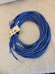 Quabbin 5508 DataMax Patch Cable Cat5E 24 AWG 3 Pair 17′ Each