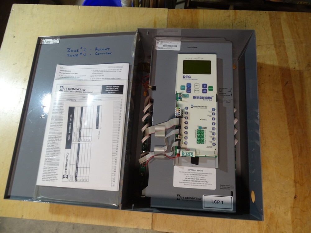 Intermatic Lighting Control Panel , EM1408MC