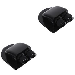 2pcs Cable Gland Waterproof Cable Pass Through 2-hole Rv Gland