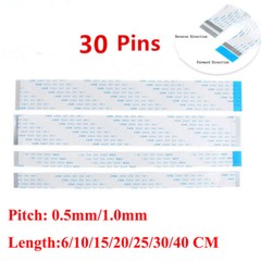 FPC FFC Ribbon Flexible Flat Cable 30 Pins 30P Pitch 0.5MM 1.0MM A-Type