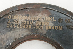 Chromalox 241-054261-001 Heater Element Ring ​A-20 120V 300W