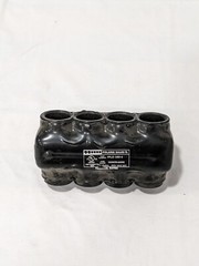 Polaris 4-Port Black Multi-Tap Pre-Insulated Connector IPLD350-4