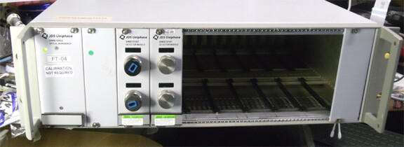 JDS Uniphase OWB10002 Optical Workbench with 2 detector module SWS15107,