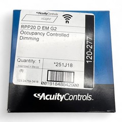 Acuity Controls nLight RPP20 D EM G2 Occupancy Controlled Dimming Red Switching
