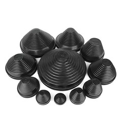 Black Tapered Rubber Wiring Grommets Gaskets Seal 12mm-130mm Guard Cable Special