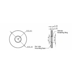 1PC Optical Laboratory Precision Pinhole Spatial Filter System Accessories