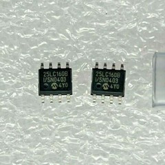 (32 PIECE LOT) 25LC160A-I/SN, MICROCHIP, IC EEPROM 16KBIT SPI 10MHZ 8SOIC