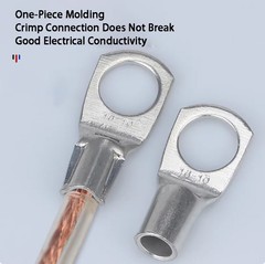 SC6-95 Series Copper Tube Crimp Terminals Wiring nose Battery Welding Cable Lugs
