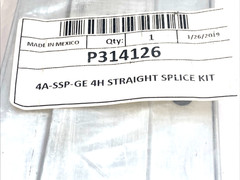 Legrand 4A-SSP-GE 4H ITray Straight Splice Kit Aluminum 4″ P314126 LOT OF 3
