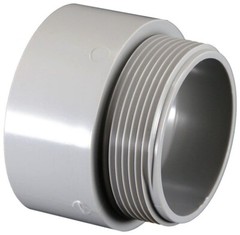 Cantex 5140112, 4″, PVC, Threaded Male, Conduit Adapter, 1 pc