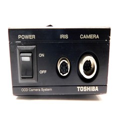 Toshiba CCD Camera System Model IK-C40MS 3.5 Watts 12 Volts DC Made In Japan