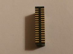 3x Chip carrier ceramic-gold package Kyocera Type I