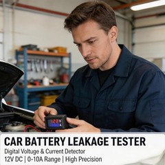 Automotive Battery Leakage Tester 12V Digital Display Detector Automotive Clever
