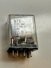 NTE Electric R12-11D5-24 Relay 24VDC 8-Pin 5A-240VAC 28VDC – New Fast Ship