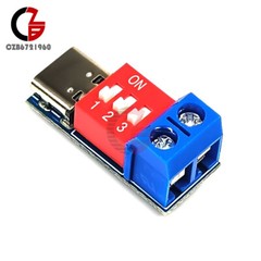 PD/QC Decoy Fast Charging Trigger Module Adjustable Voltage 5V9V12V20V Type-C 5A