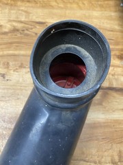 Plasti-Bond Insulated Conduit 2-1/2″ RedH2O 90 Degree, Pull Fitting Opening