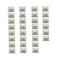 30Pcs 3x4x2.5mm Panel Momentary Tactile Tact Push Button Switch 4 Terminals