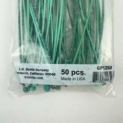 (QTY 50) GP1250 L.H. Dottie 12-1/2” Solid 12AWG Ground Pigtail w/ Hex Head
