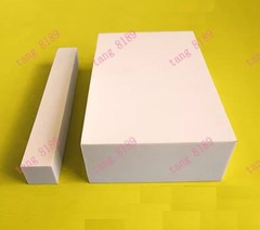 Alumina Aluminum Oxide Ceramic Rectangle Plate Sheet high temperature resistance
