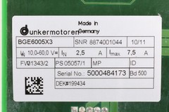 DUNKERMOTOREN BGE6005X3, Triple Servo Controller