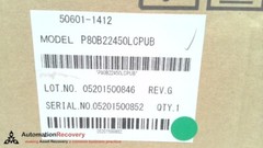 SANYO DENKI 50601-1412, KAWASAKI AC SERVO MOTOR, P80B22450LCPUB, NEW #310889