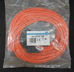 Rittal PS 4315 100 Cable F Power Supply 3000MM Connection Cable Orange – Lot of