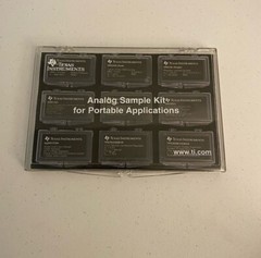 Analog Sample Kit Texas Instruments OPA336,OPA234,DAC8531,ADS1241,TLV2401 & More