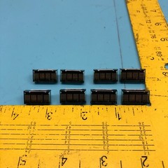 8 Osram SCDQ 5542R LED Dot Matrix Alphanumeric Display 4 Digits 5X5, 172458