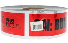 Ideal – 42-201 – 3″ X 1000′ – “Caution: Buried Electric Below” – Free Shipping