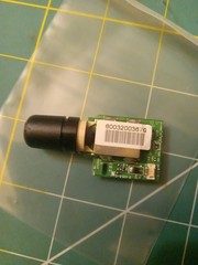 U-blox LEA-5H-0-009 GPS and GALILEO receiver module.