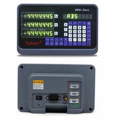 ToAuto 18″ 20″ 40″ Linear Scale 3Axis Digital Readout DRO Display Mill Kit, US