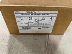 Box of (8) OZ Gedney BJ-0507-24 Bonding Jumper 1/2″ – 3/4″