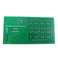 New DC 12V 24V 8DI 8DO RS485 Modbus RTU Relay Module Switch Control Board