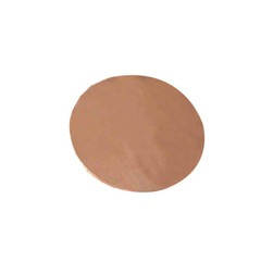 Thick 0.8~3mm H62 Solid Pure Copper Discs Round Plate Metal Sheet Dia 50mm~200mm