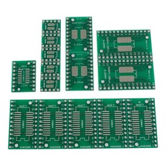 35PCS Double-Sided PCB Kit SMD to DIP Adapter SOP8 SOP16 SOP20 SOP24 Board