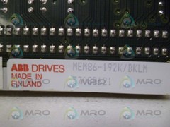 ABB MEM86-192K/BKLM NSMP