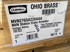 (2 PACK) HUBBELL MVN276GA220AAA / PSEMVNUAG40115 MVN STATION CLASS ARRESTER