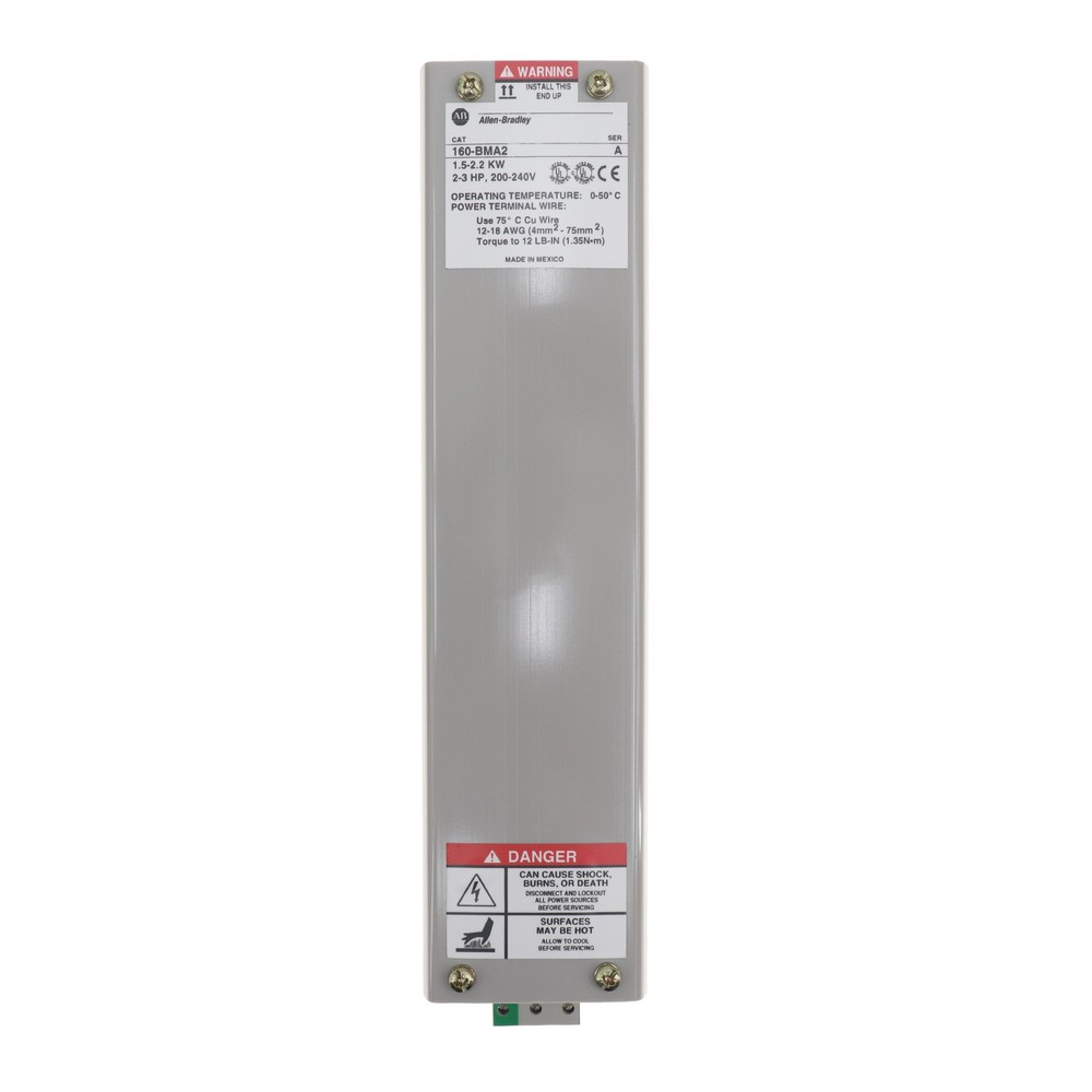 ALLEN-BRADLEY 160-BMA2 DYNAMIC BRAKE MODULE, 1.5-2.2KW, 2-3-HP, 230V
