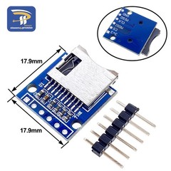 SD Card Reader Writer SPI Module for Arduino – Dual 3.3V 5V Level Shifting US