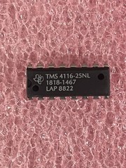 TMS4116-25NL DRAM PAGE MODE 16K X 1 250NS 16 PIN DIP TEXAS INSTRUMENT (LOT OF 3)