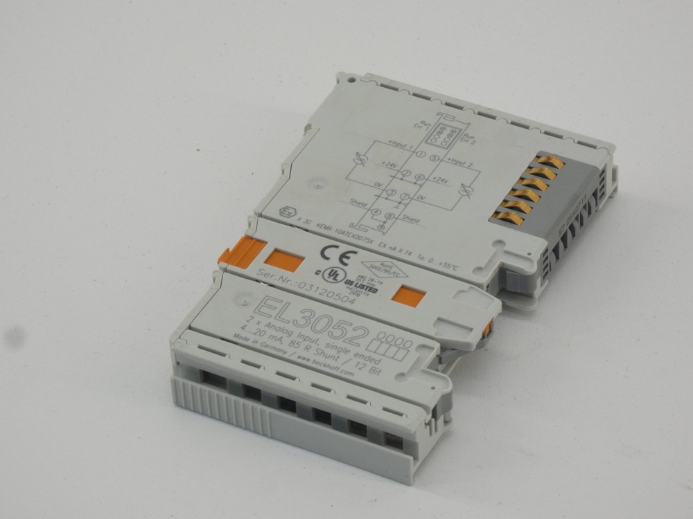 Beckhoff EL3052 2x Analog Input Single Ended