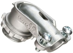 Arlington 852, 3/4″, 3/4″ Knockout, Die Cast, 90D, A/MC/Flex Connector, 1 pc