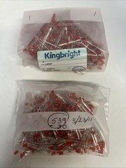 1500x L-934IT ( L934IT ) KINGBRIGHT High Efficiency LED 3 mm RED Transparent