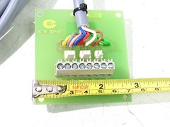 BEUMER CRISPLANT CONVEYOR 167A482 167A593 CABLE WIRE W/ PC CIRCUIT BOARD *XLNT*