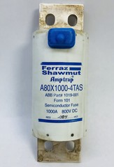 MERSEN/FERRAZ SHAWMUT #A80X1000-4TAS 1100 A FUSE 800V