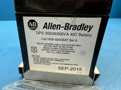 Allen-Bradley 1609-500SBAT 350/500VA 40C Series-A UPS System Battery