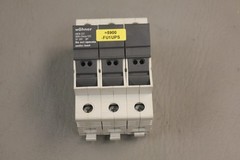 WOHNER AES CC 30A CLASS CC 31 297 3P FUSE HOLDER