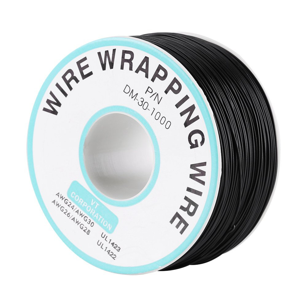 30AWG Wire Tin Plated Copper Single Core 250 Meters 0.6mm Flexible Silicone Coat